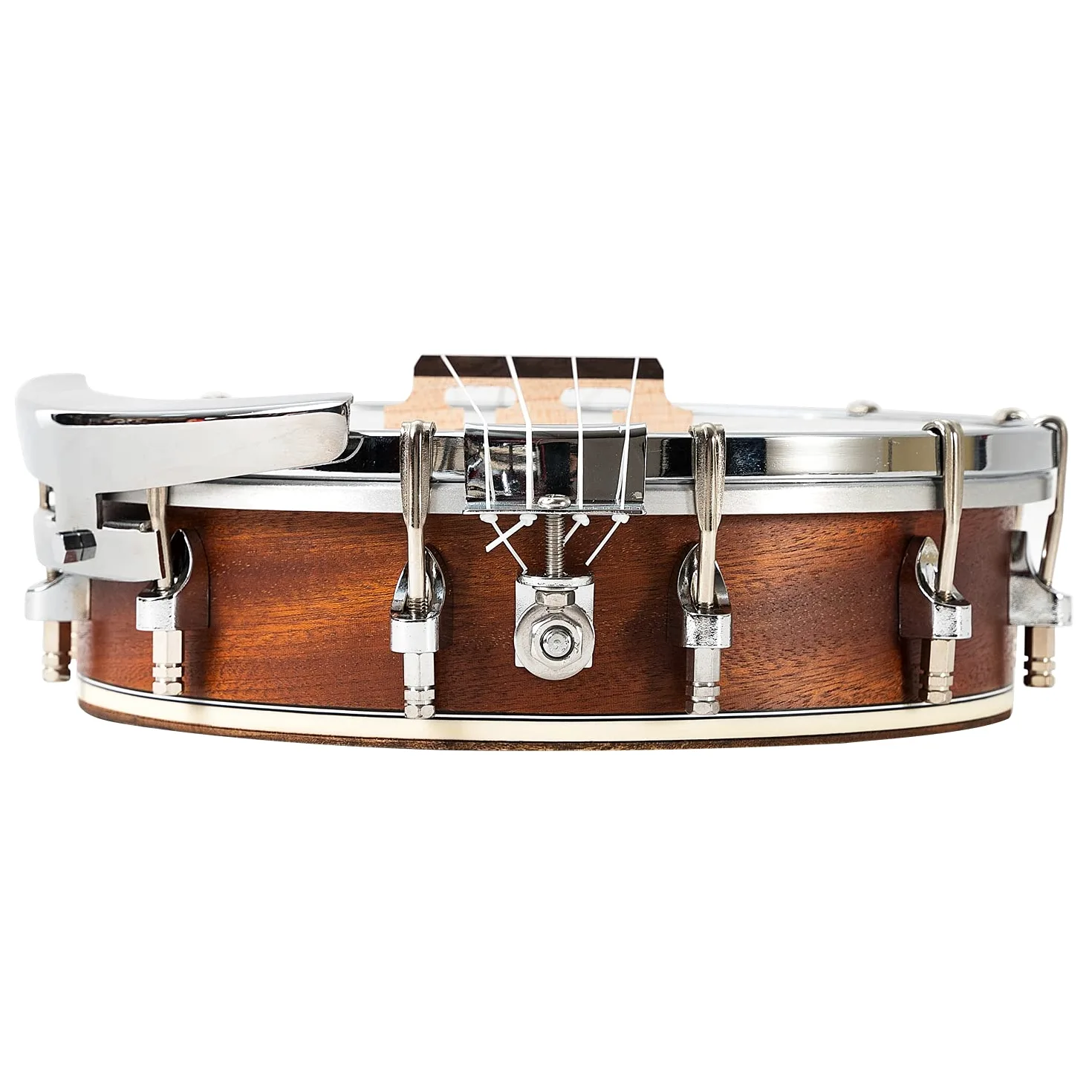 Banjo-ukelele Mulucky de 4 cuerdas, tamaño concierto, 23 pulgadas, parte trasera de madera maciza cerrada, con kit para principiantes - MBU-806