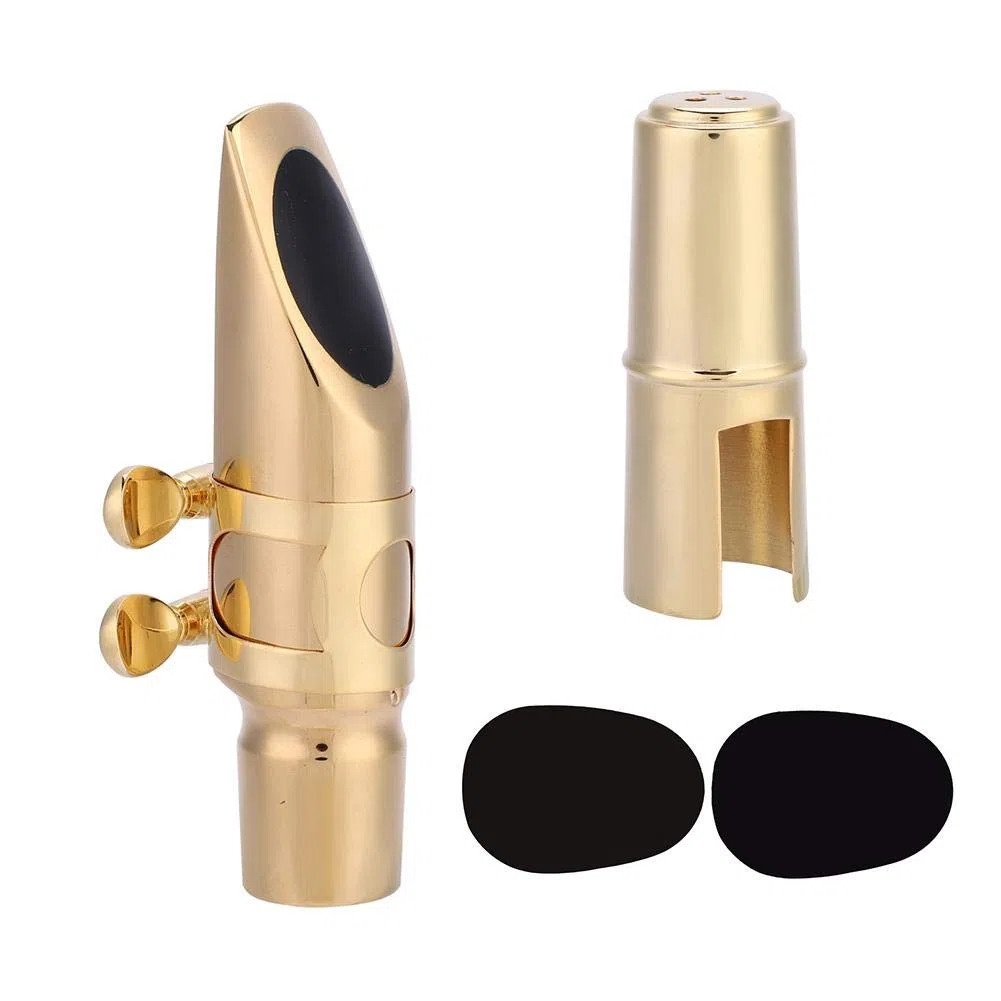 Boquilla del Saxofón, Diseño Ergonómico para Alto Saxófono, Adecuado para Músicos Profesionales y Estudiantes, Ideal para Práctica y Conciertos, Instrumento Musical de