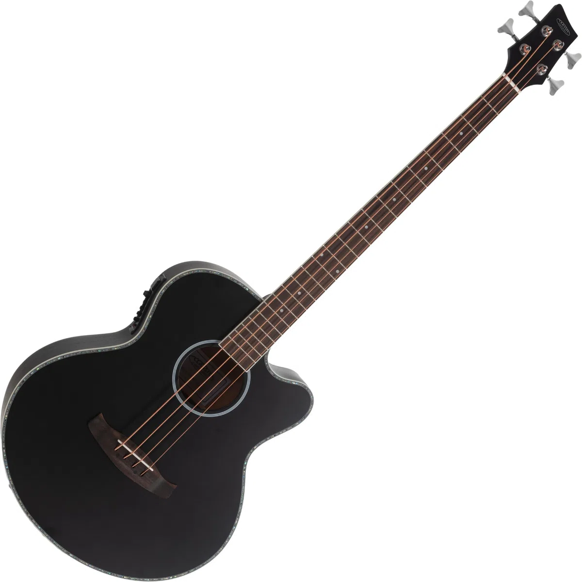 Classic Cantabile ABJ4-50CE-BK Jumbo Bajo Acústico Black, General | Modelo: ABJ4-50CE-BK, Peso: 2, 3 kg, Número de cuerdas: 4, Orientación: Diestros, Cuerpo, Forma del cuerpo: Jumbo con Cutaway