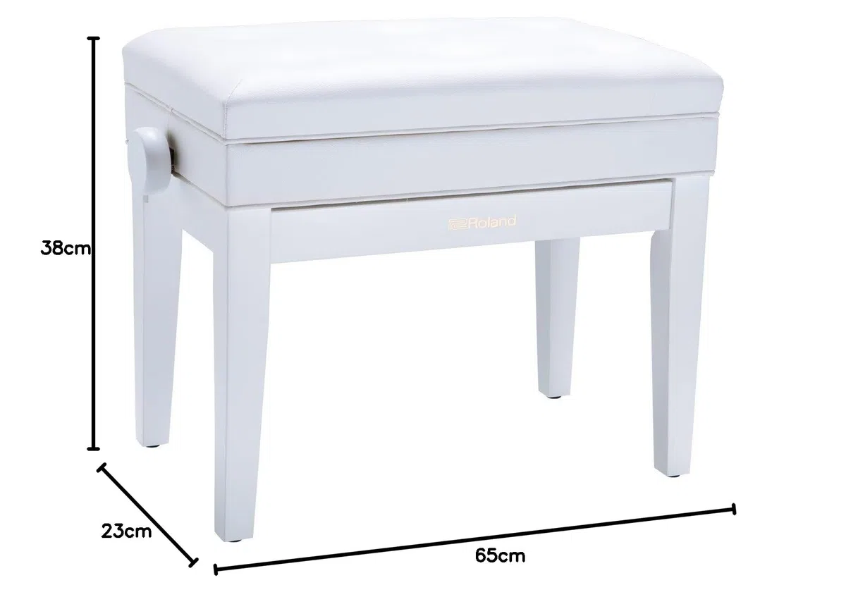 ROLAND RPB-400WH Bancos de Piano, Blanco