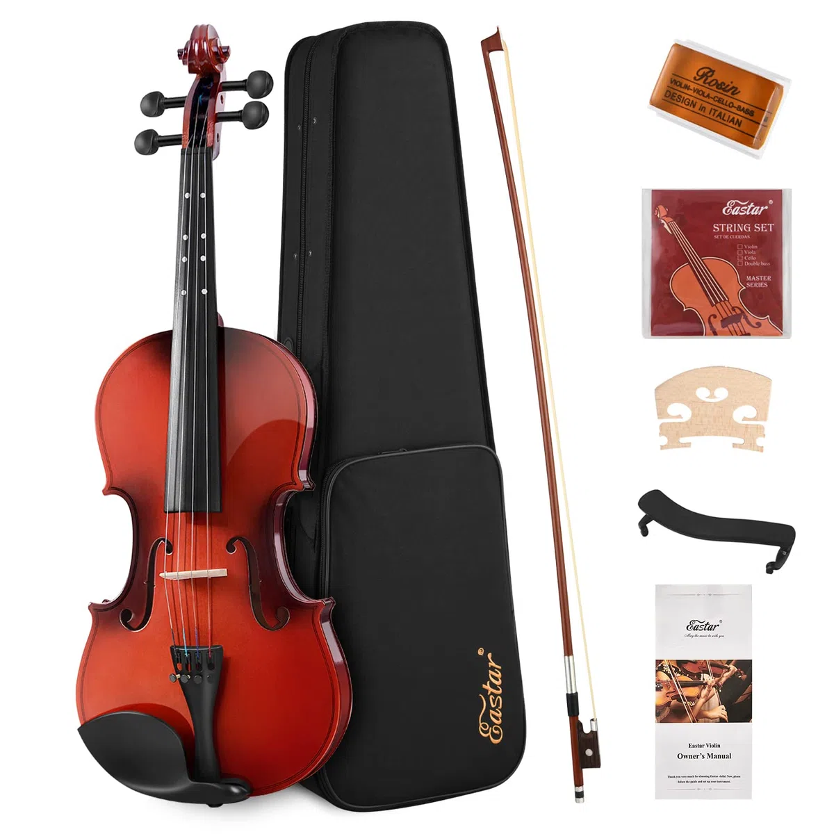 Eastar EVA-2 - Violín con guía para los dedos