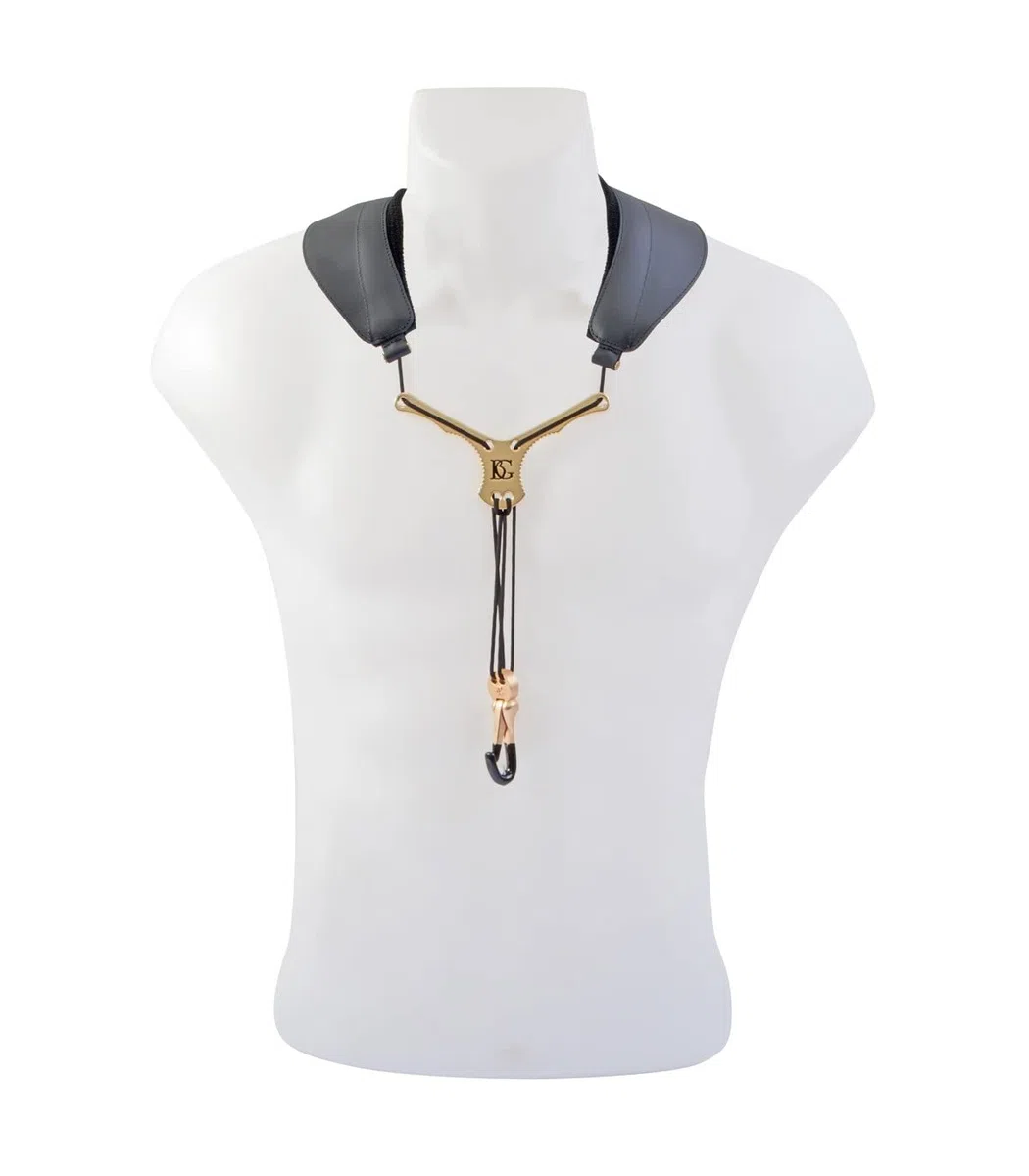 BG France - Yugo cuerda saxo Zen - Mosquetón metal - Accesorios Instrumentos de Viento