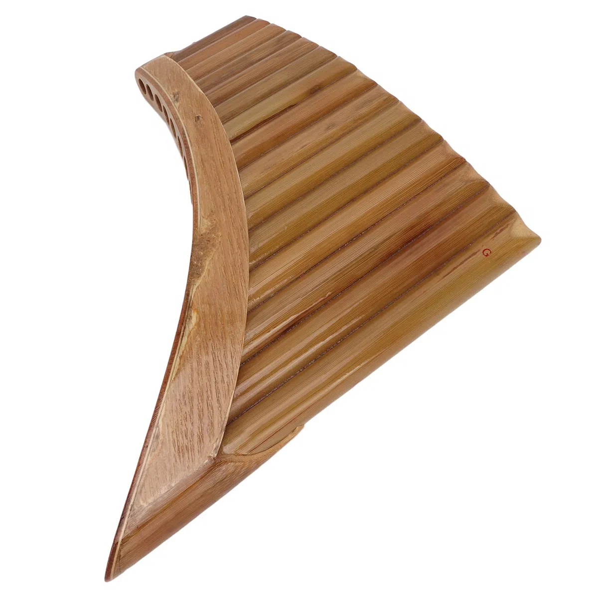 Flauta de Pan de bambú Instrumento de Viento de Madera, 15 Tubos Flauta de Pan para Concierto Flauta de Pan Flauta de Pan 15 Tubos Flauta de Pan Pipas de Pan (Mano izquierda)