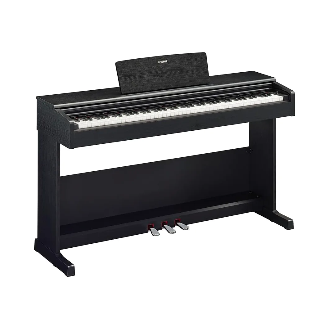 Yamaha ARIUS YDP-105, Piano Digital. Piano para el hogar elegante y con estilo para principiantes y aficionados, gran piano acústico, en negro