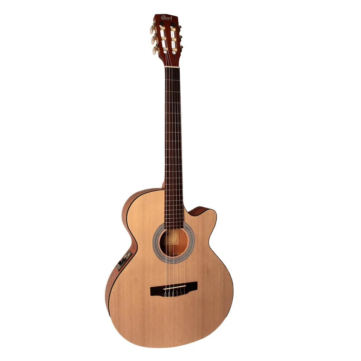 Cort Guitarra clásica electroacústica CEC1-OP, poro abierto