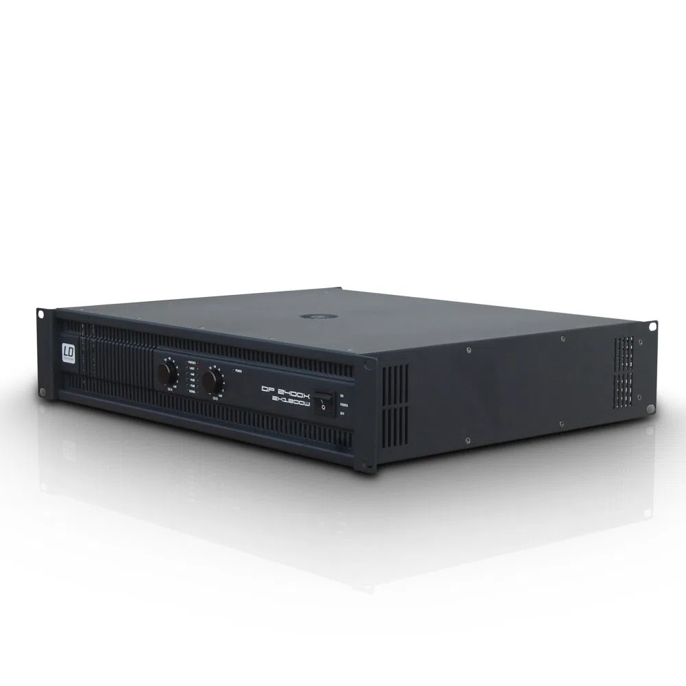 LD Systems DEEP2 2400 X - Amplificador de PA 2 x 1200 W 2 Ohmios