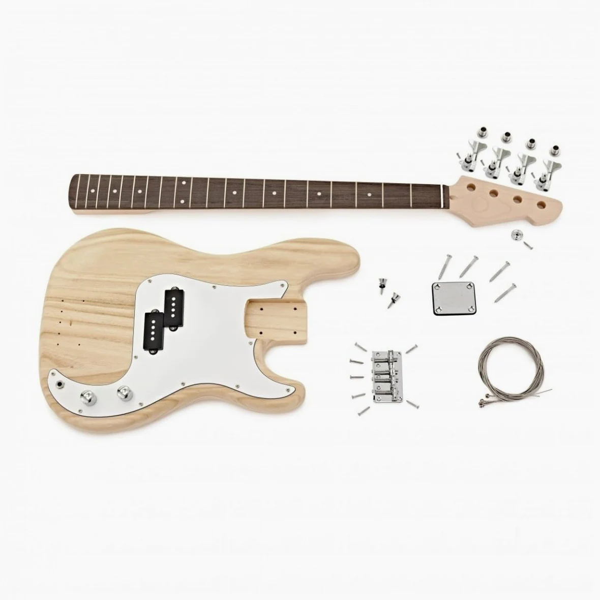 Kit de guitarra baja DIY - Construye tu propio pack de guitarra baja de Gear4music