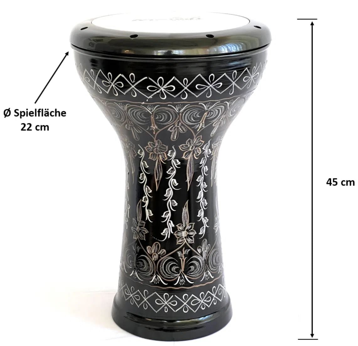 UZMAN Darbuka, Doumbek, Darabuka, Darbouka - Instrumento musical (DELUX - ARTISAN)