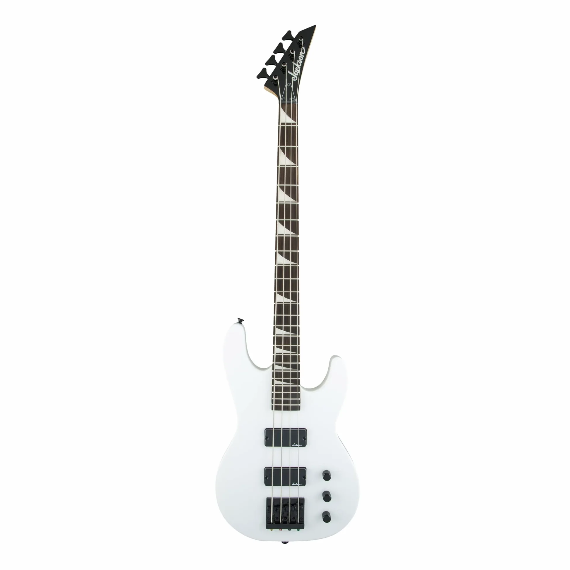 Jackson JS Series JS2 Amaranth - Bajo de concierto, color blanco
