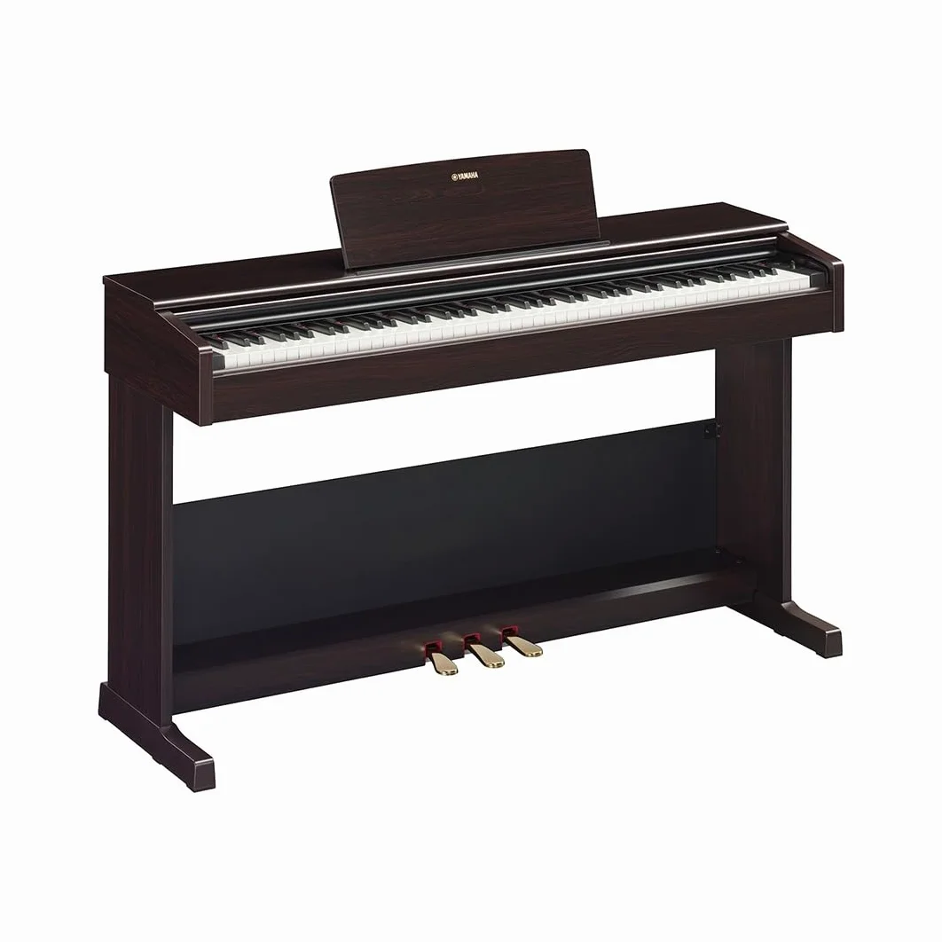 Yamaha ARIUS YDP-105, Piano Digital. Piano para el hogar elegante y con estilo para principiantes y aficionados, gran piano acústico, en palisandro