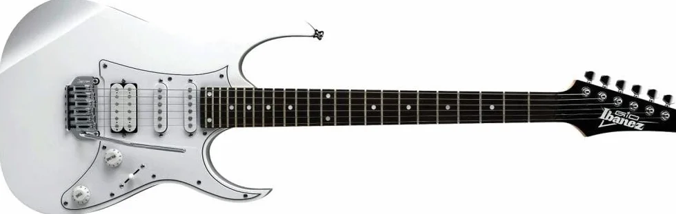 Ibanez GRG140-WH - Guitarra eléctrica, color blanco